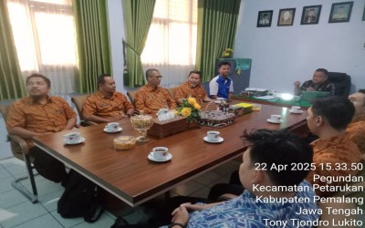 Studi Tiru Pembentukan LSP P1 SMK Negeri 1 Lebakbarang di SMK Negeri 1 Petarukan Kabupaten Pemalang Berjalan Lancar